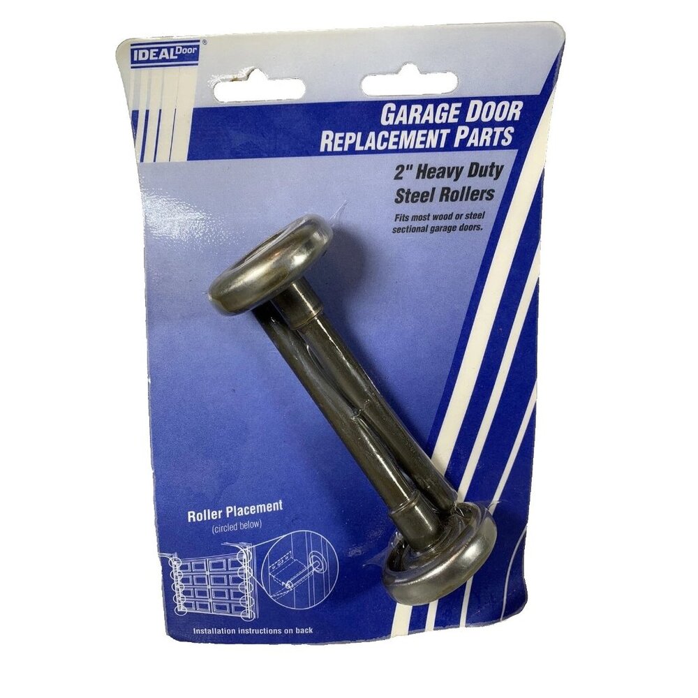 Heavy Duty Steel Garage Door Rollers 2" 431-1424 Replacement Part Ideal Door